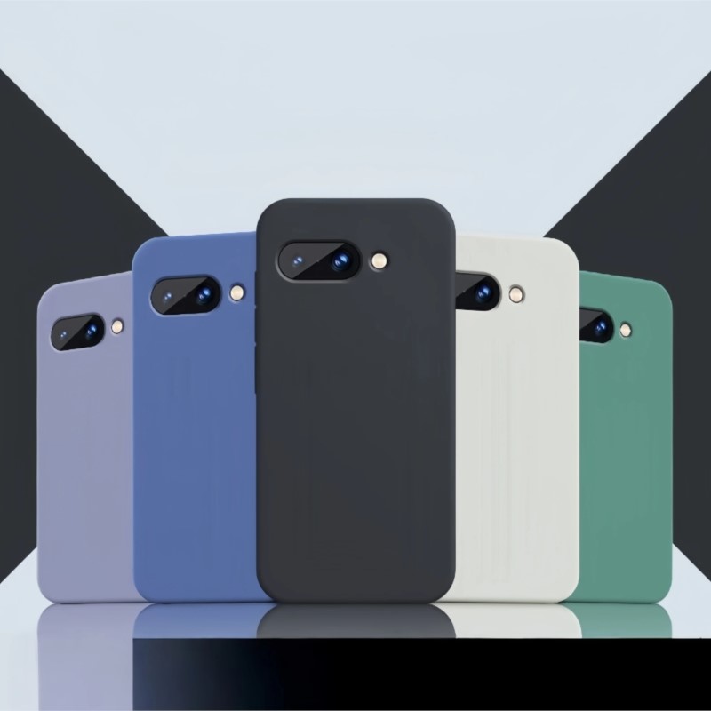 For Google Pixel 10A 9A 8A Fashion Solid Colour Shockproof Protective Liquid Silicone Phone Case For Google Pixel 10A/9A/8A