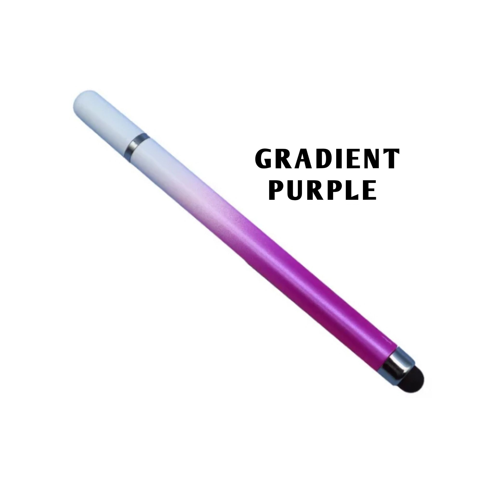2 In 1 Universal Stylus Pen – Dual-Use Double-Headed Capacitive Silicone Disc Pencil For All Touchscreens, Android & Tablets