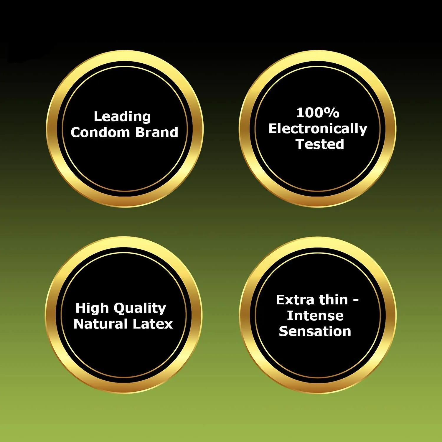 Knight Rider Extra Timing Condoms - Pack of 12 | Long-Lasting Ultra Thin Lubricated Black Edition for Maximum Pleasure & Protection