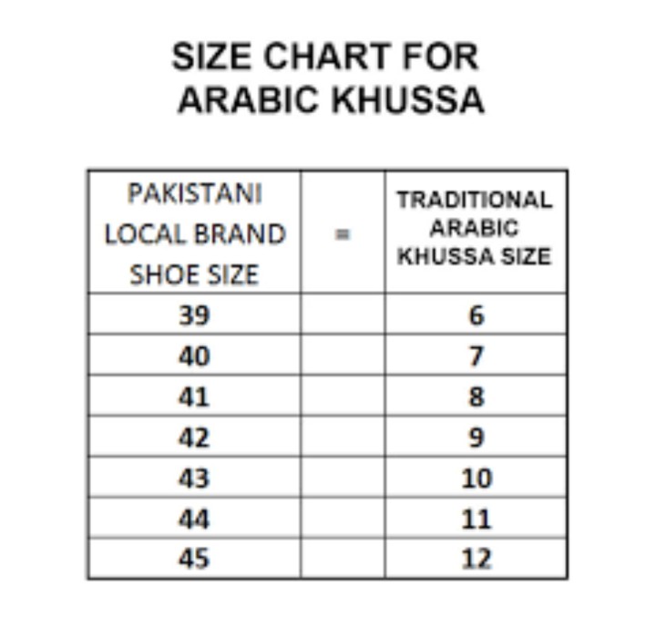 Trendy Style Arabic Khusa For Men - Brown Color