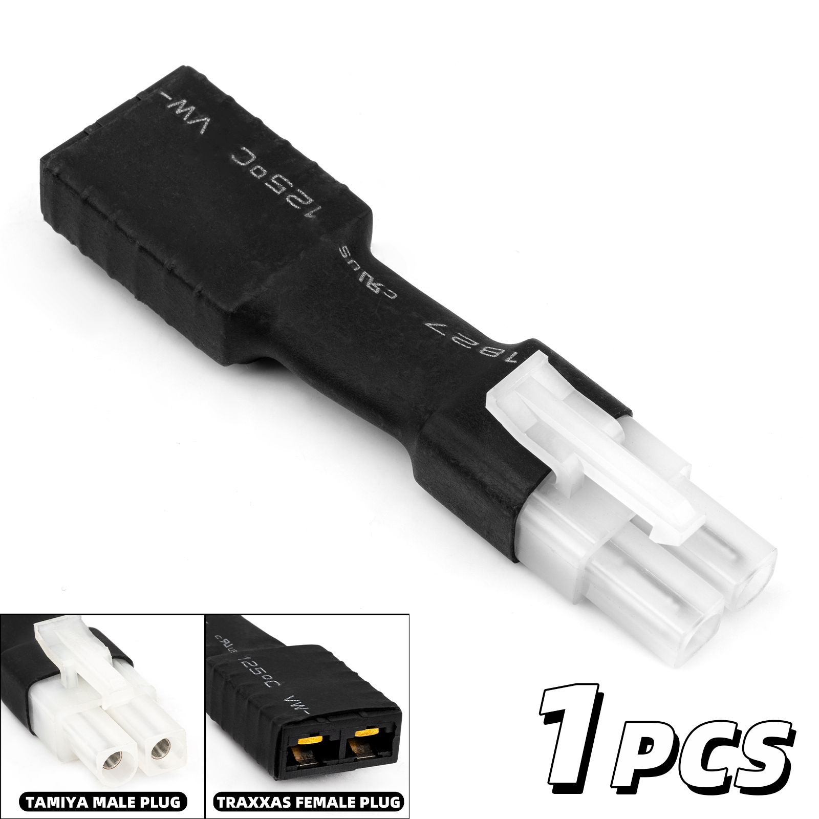 RCXAZ Battery Adapter Plug XT60 TAMIYA TRAXXAS T-TYPE Adapter DIY For RC Car Ship Helicopter Quadcopter LiPo Battery Connector