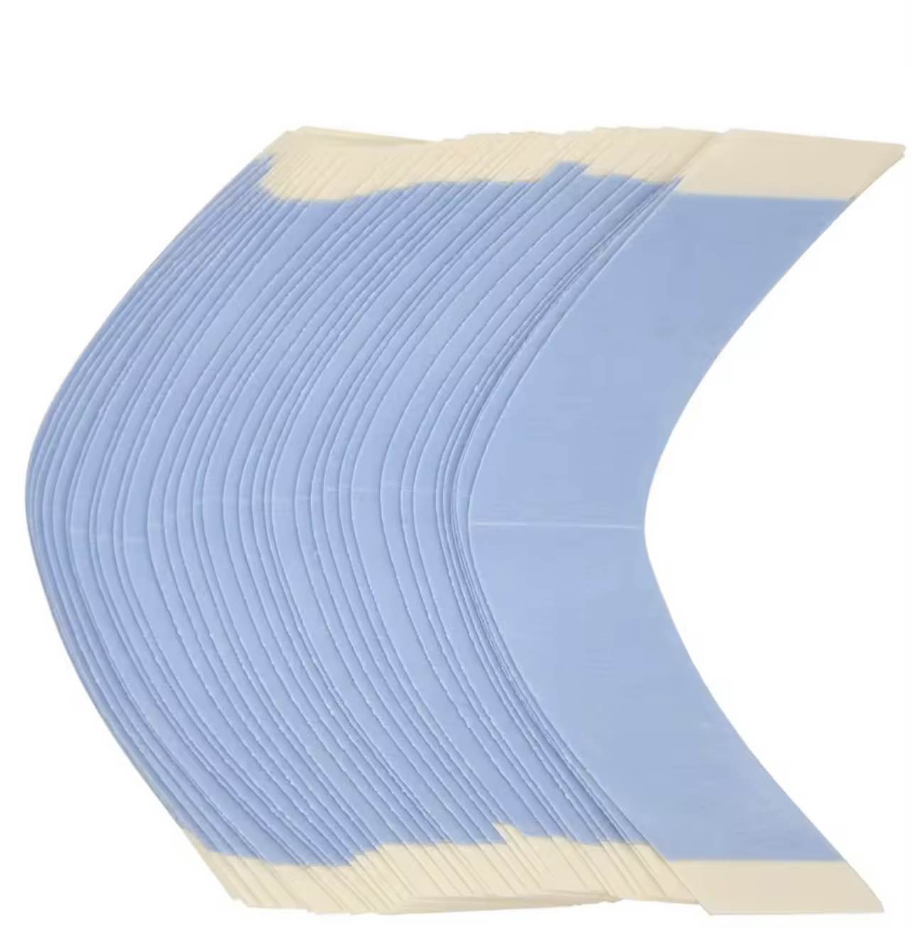 18 Pcs 100% Original Walker American Blue Lace Tape Strips – Waterproof, Sweat-Proof, Long Hold for Hair Wigs & Toupees