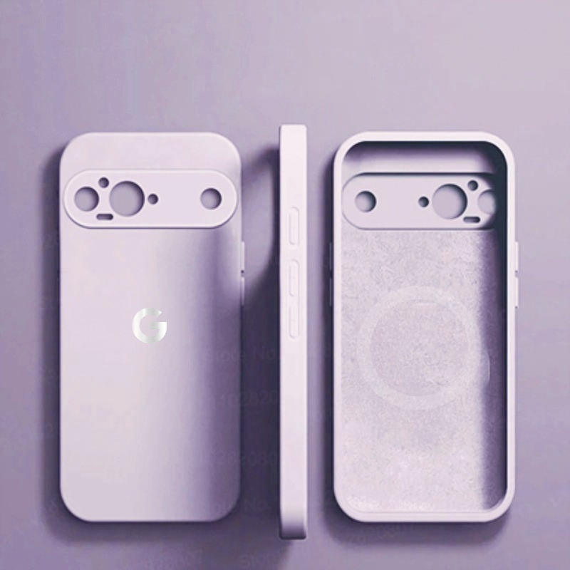 Original Liquid Silicone Candy Color Magnetic Charge Skin-friendly Case For Google Pixel 11 10 9 Pro XL 8 7A/Pro Protector Cover