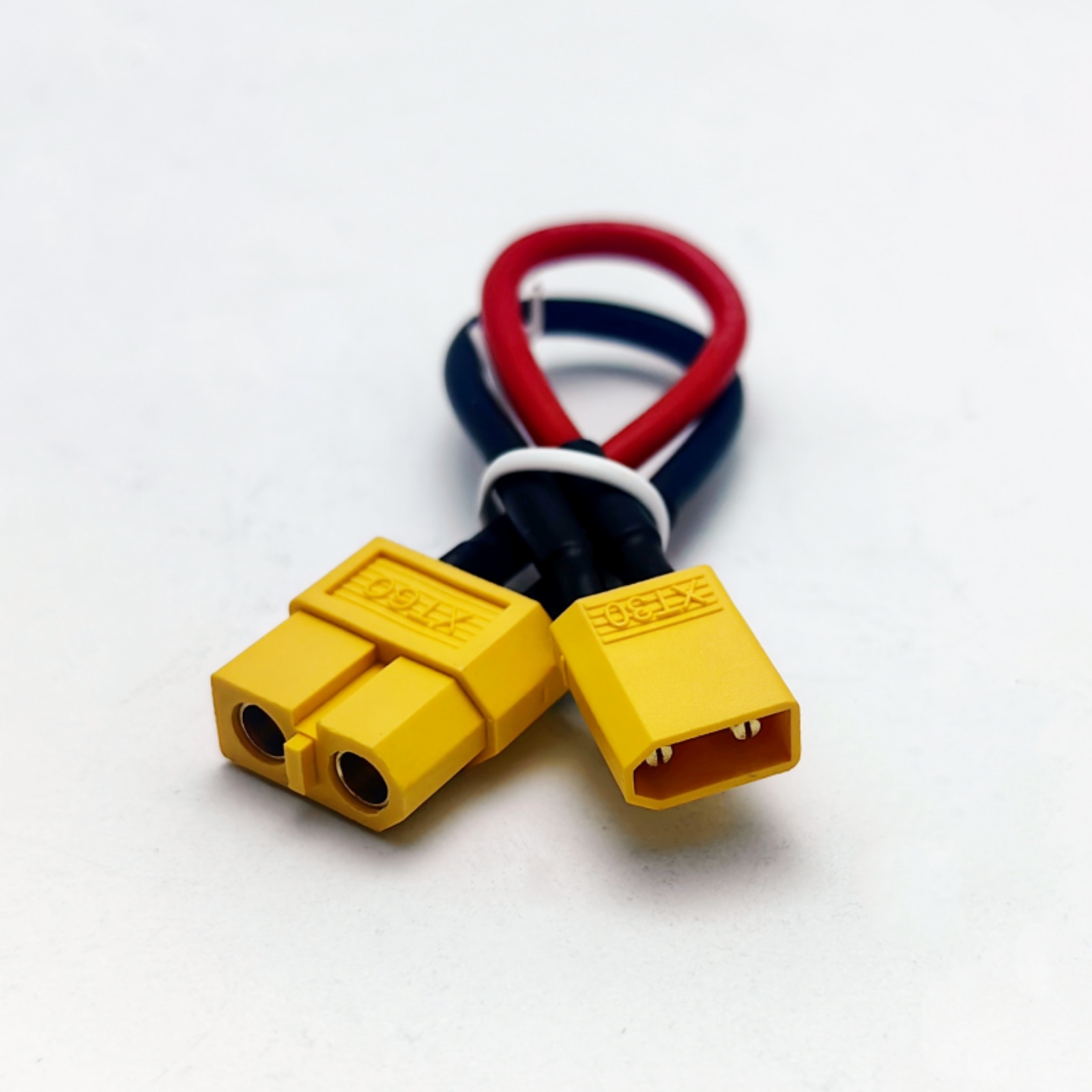 XT60 to XT30 Connector Adapter Male/Female Plug 10CM 16AWG Silicone Wire Cable for RC FPV Quadcopter Parts