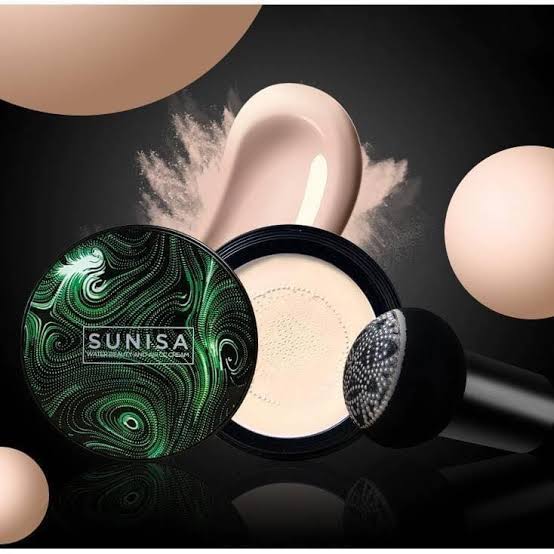 "Air Cushion Foundation Base Original China Lightweight Full Coverage Makeup with Mushroom Head Sponge"