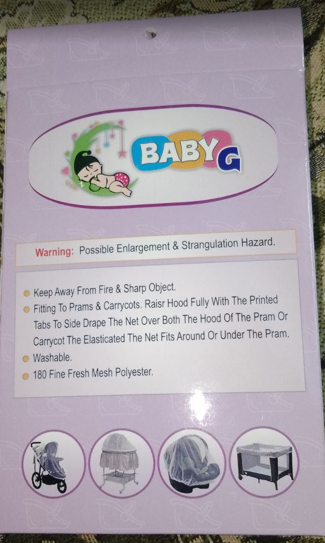 Infant Baby mosquito net for prams,cotbed,carrycot - Newborn Baby Carry nest Sleeping ,Mosquito Protector Net