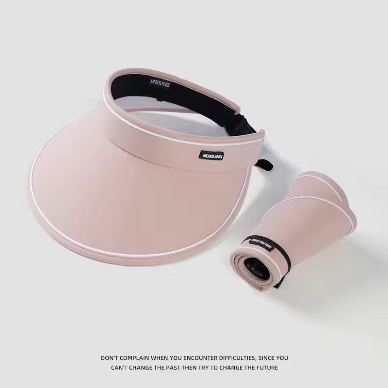 Uv Protection Sun Visor Hat For Women Wide Brim Foldable Beach Cap Cycling Hiking Beach Cycling Outdoor Travel Hat