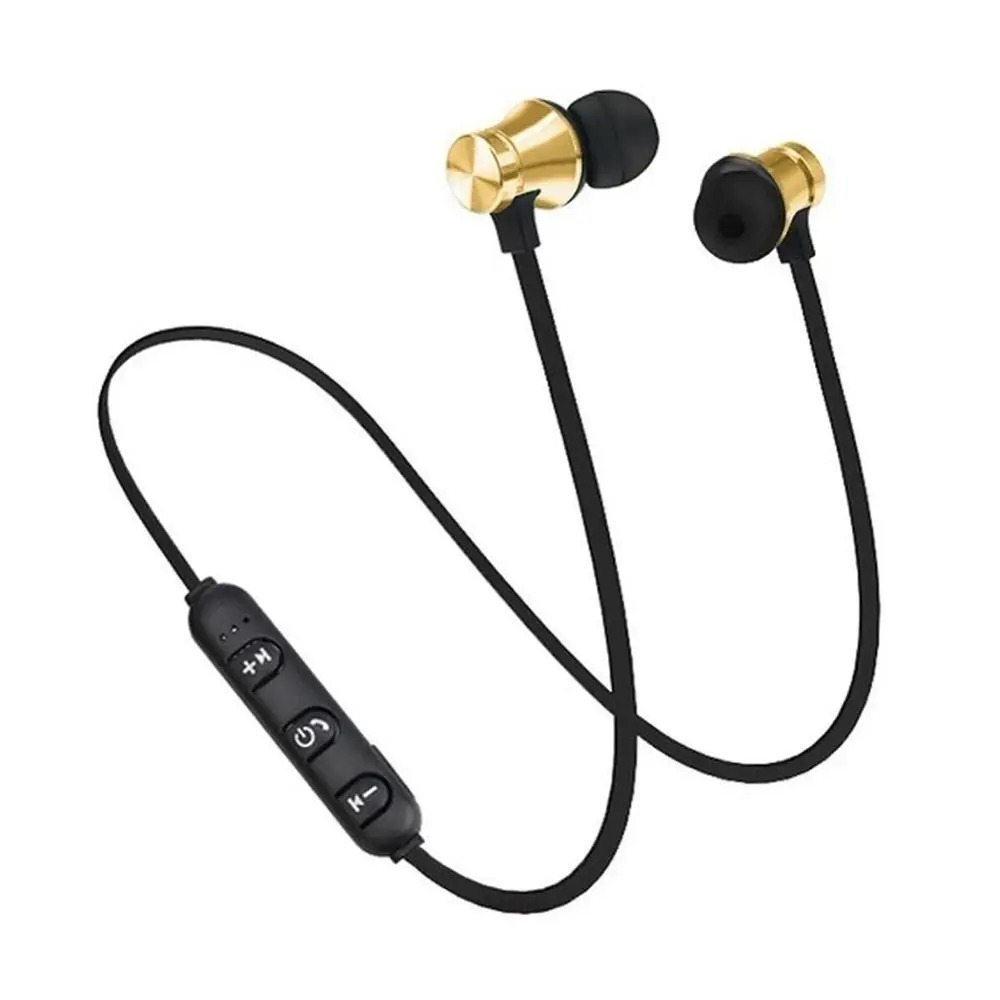 Bluetooth Handsfree Earphones Headset With HiFi Stereo Sound & Touch Control System (Connected With All Bluetooth Devices).
