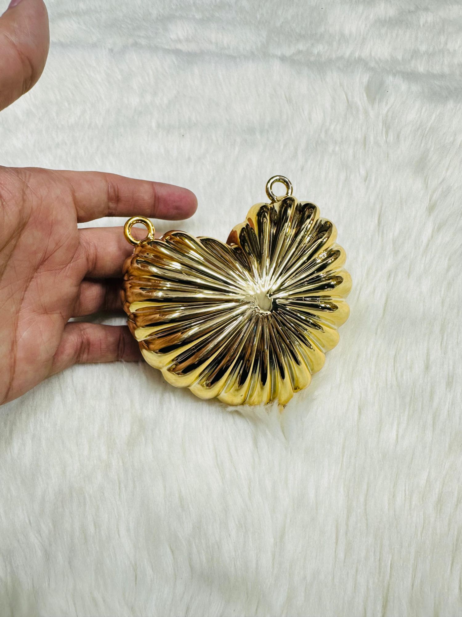 New Acrylic Moon Shaped Mini Clutch for Women | Luxury Evening Handbag | Eid Festival, Party, Wedding & Formal Fashion Purse