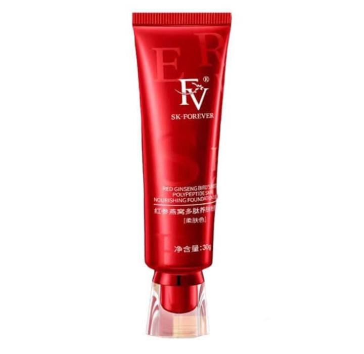 FV SK Forever Foundation Tube China Red Skin Liquid Real Diamond Waterproof foundation