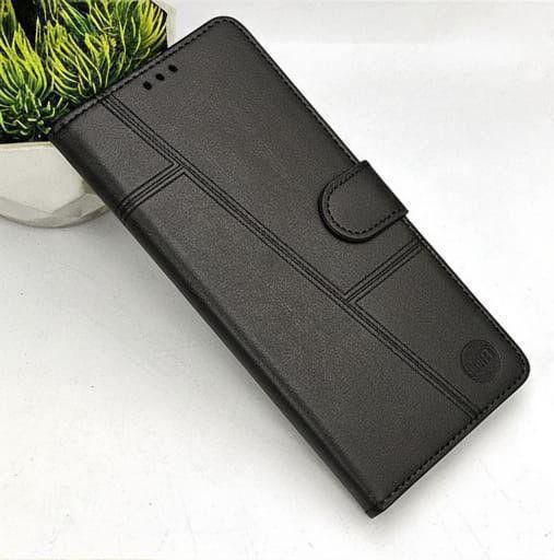 VIVO Y05 NMT Premium Luxury Leather Book Case - Full Protection Flip Wallet Cover.