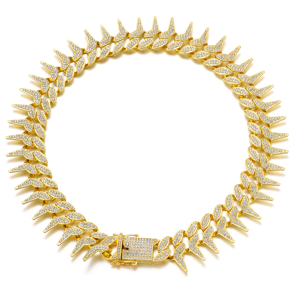 New diamond stone ICE chain for Boys and men