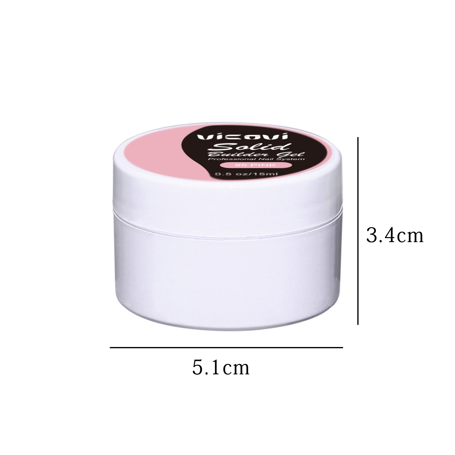 5g Clear Non Stick Hand Extension Gel Nail Polish for 3D Shaping/Craving Nail Art Solid Milky Jelly Hard Gel for DIY Nail Design