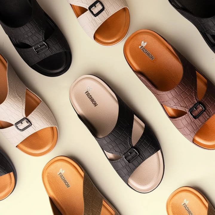Dubai Mens Trending Slippers Gulf Sheikh Slippers and Sandals EVA Flip Flops