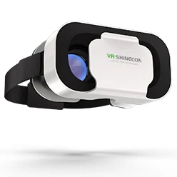 Smart Helmet Lenses 3D VR Glasses Virtual Reality Viar Goggles Headset Devices  For Cell Phone Mobile Smartphones Viewer