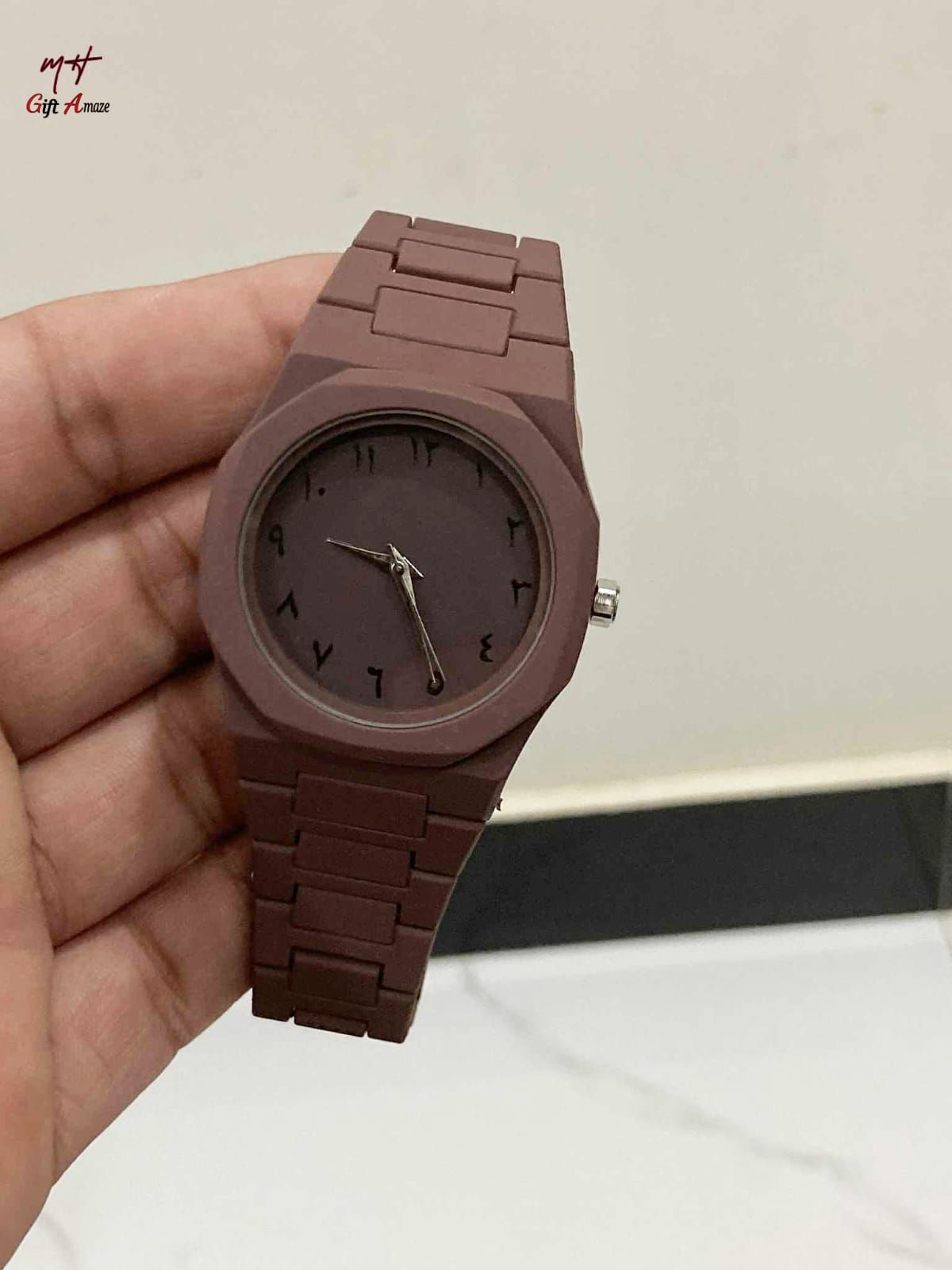 HOT DEALS NO1 Black Arabic Aura Watch For Men Stylish Aura Watch 100% Original Watch