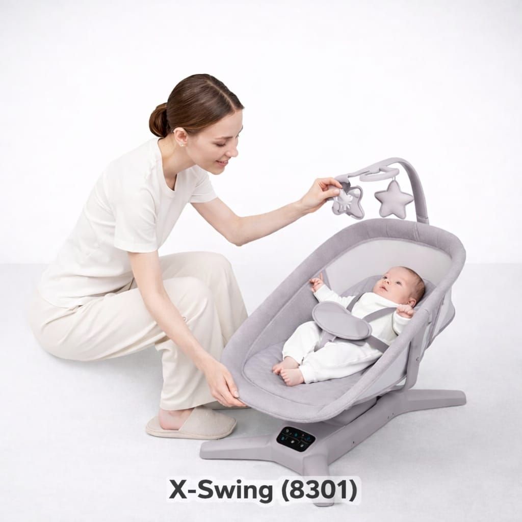 Auto Digital Electric Baby Swing Baby Rocker Baby Cot Baby Crib Smoothly Functional Jhoola