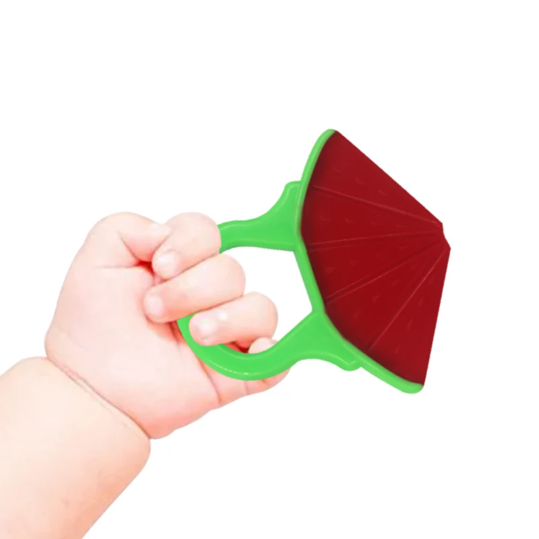 Silicone Baby Teether, Baby Teether Toy, Fruit Shape, Baby Accessories, Baby Silicone Fruit Shape Teether, Fruits Design Teether For Babies And Infants, Very Soft Fruit Shapes Design Baby Teether Silicone