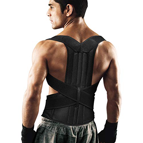 Posture Corrector & Back Support Belt | Back Pain Relief Shoulder Support | Adjustable Posture Belt