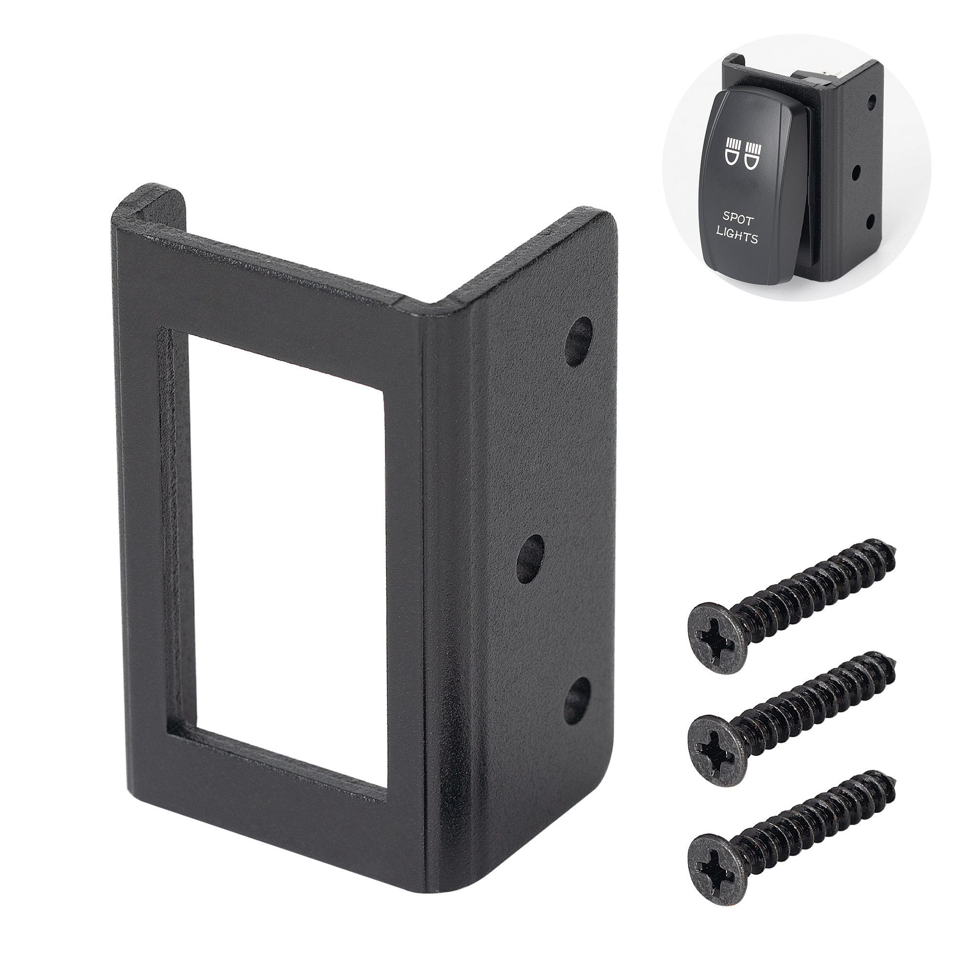 3014188 Rocker Switch Mounting Bracket For 12V Marine Switch Bus Toggle Housing Hole Is 37.4 X 21.3 MM for Truck Car Boat