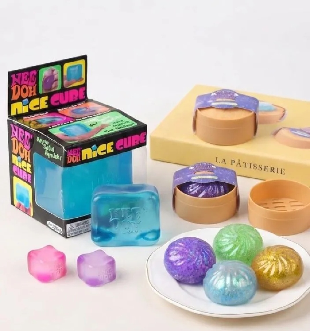 Dumpling Squishy  foamic Fidget sensory toys