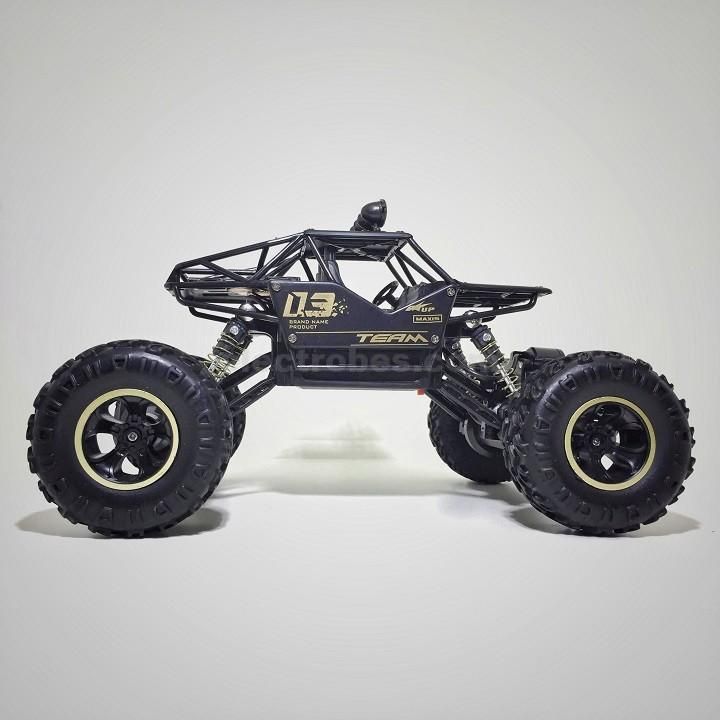 RC Rock Crawler Monster Truck 1:16 Alloy Body with Smoke Spray | 2.4GHz Remote Control Car Rechargeable | High Speed Off-Road Climbing RC Car for Kids & Boys Pakistan