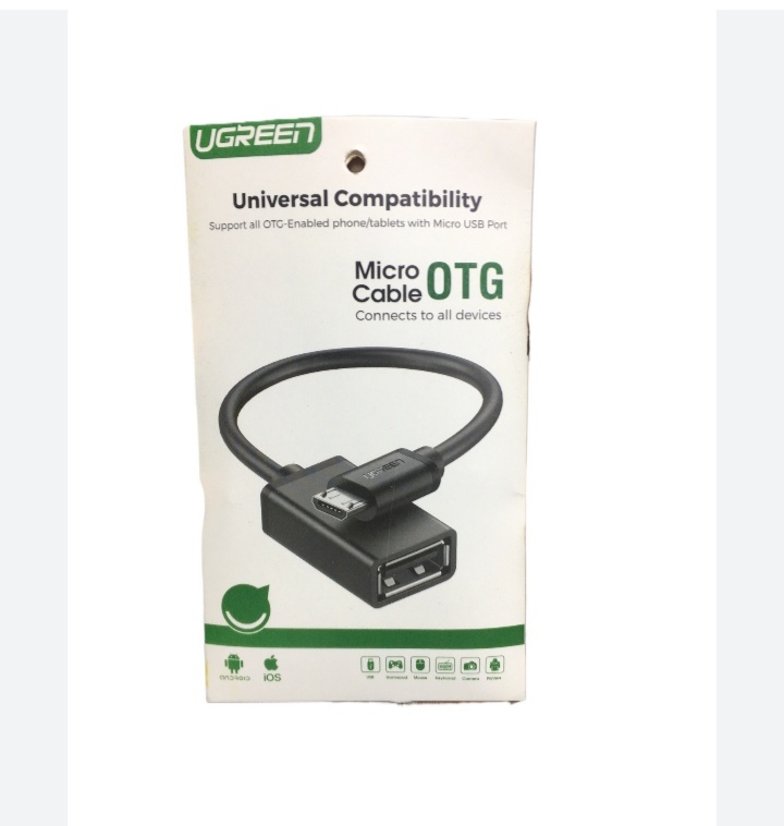 OTG Ugeen Micro USB 2.0 OTG Cable On The Go Adapter Male Micro USB to Female USB . Black
