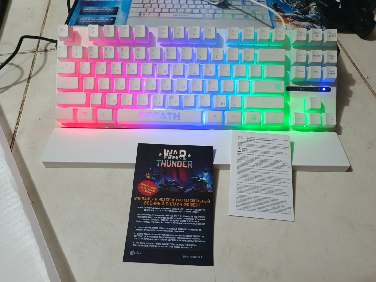 RGB Gaming Keyboard Semi Mechanical Feeling For PC Gaming Typing And Laptop With Cool LED Backlighting