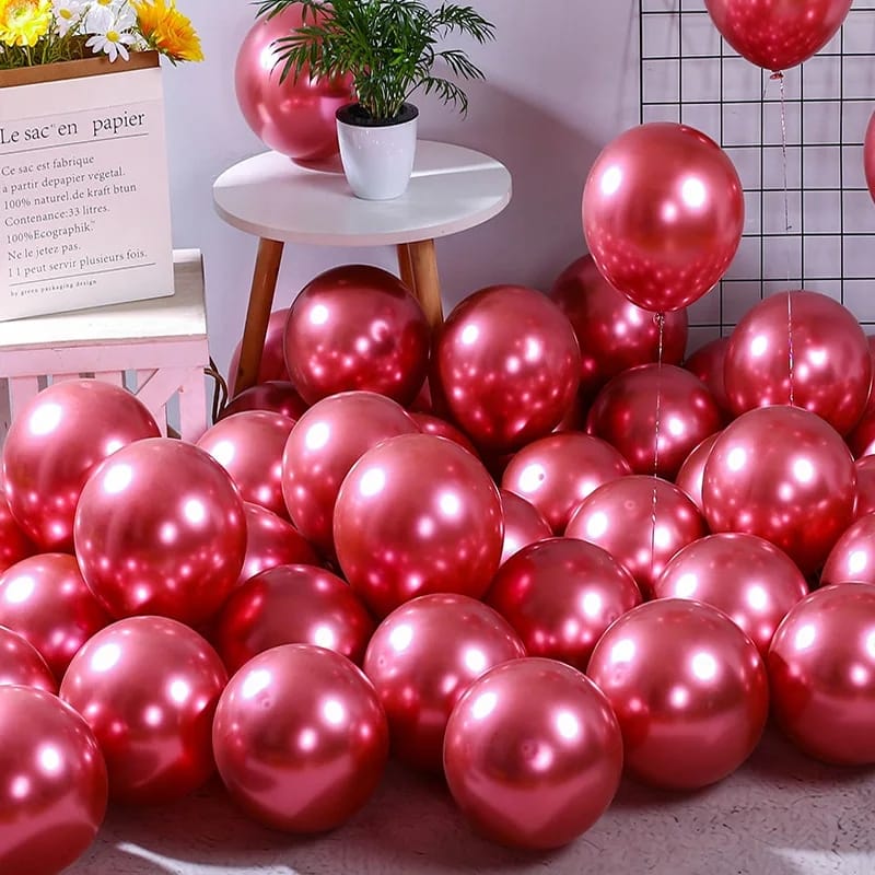 Metallic Party Balloons Pack of 20