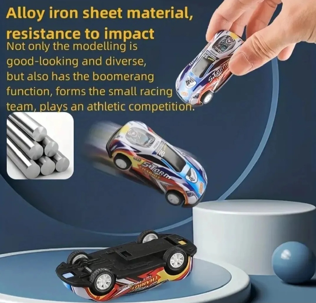 Alloy Car Model Diecasts Vehicle Toys For Kids Pull Back Metal Auto Racing Car Children Toy Gifts | Best Die Cast Cars | Best Gift For Children and Boys | Available in 12 Piece and 24 Piece Sets