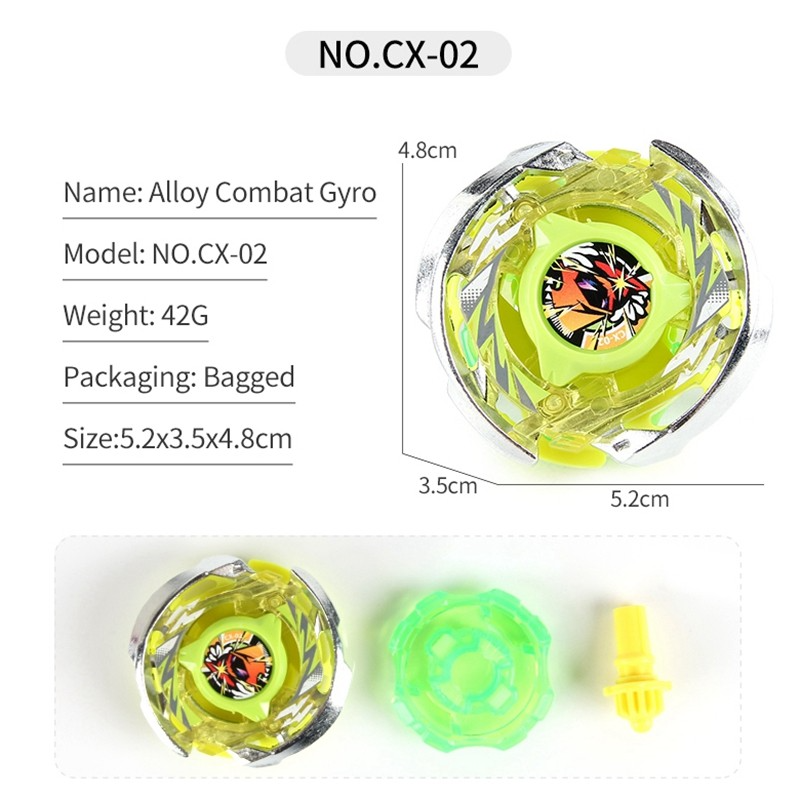 Flame Solong4u Spinning Tops Gyro without Launcher, Holiday 