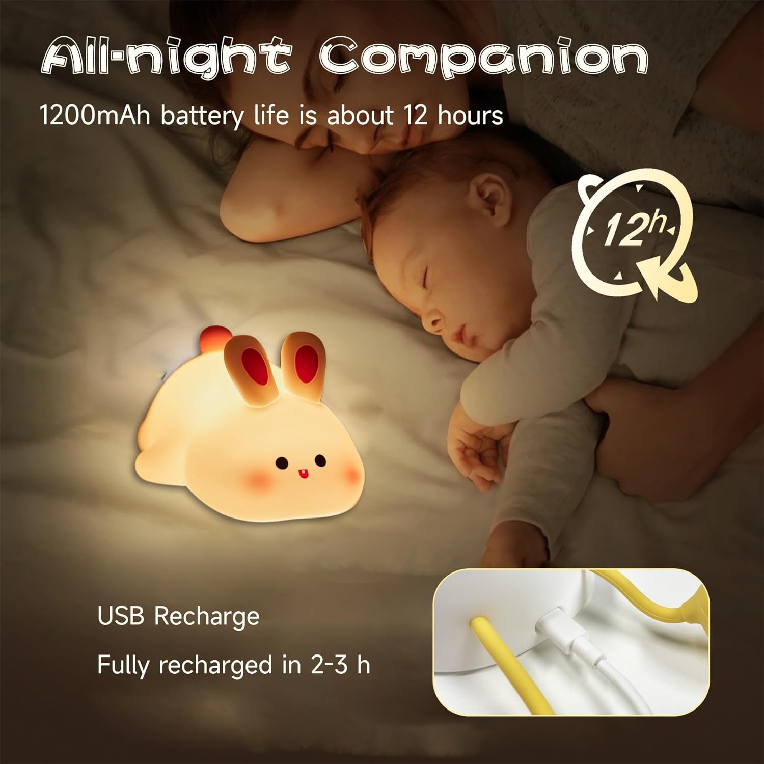 Silicone Rabbit Night Light - photo 6