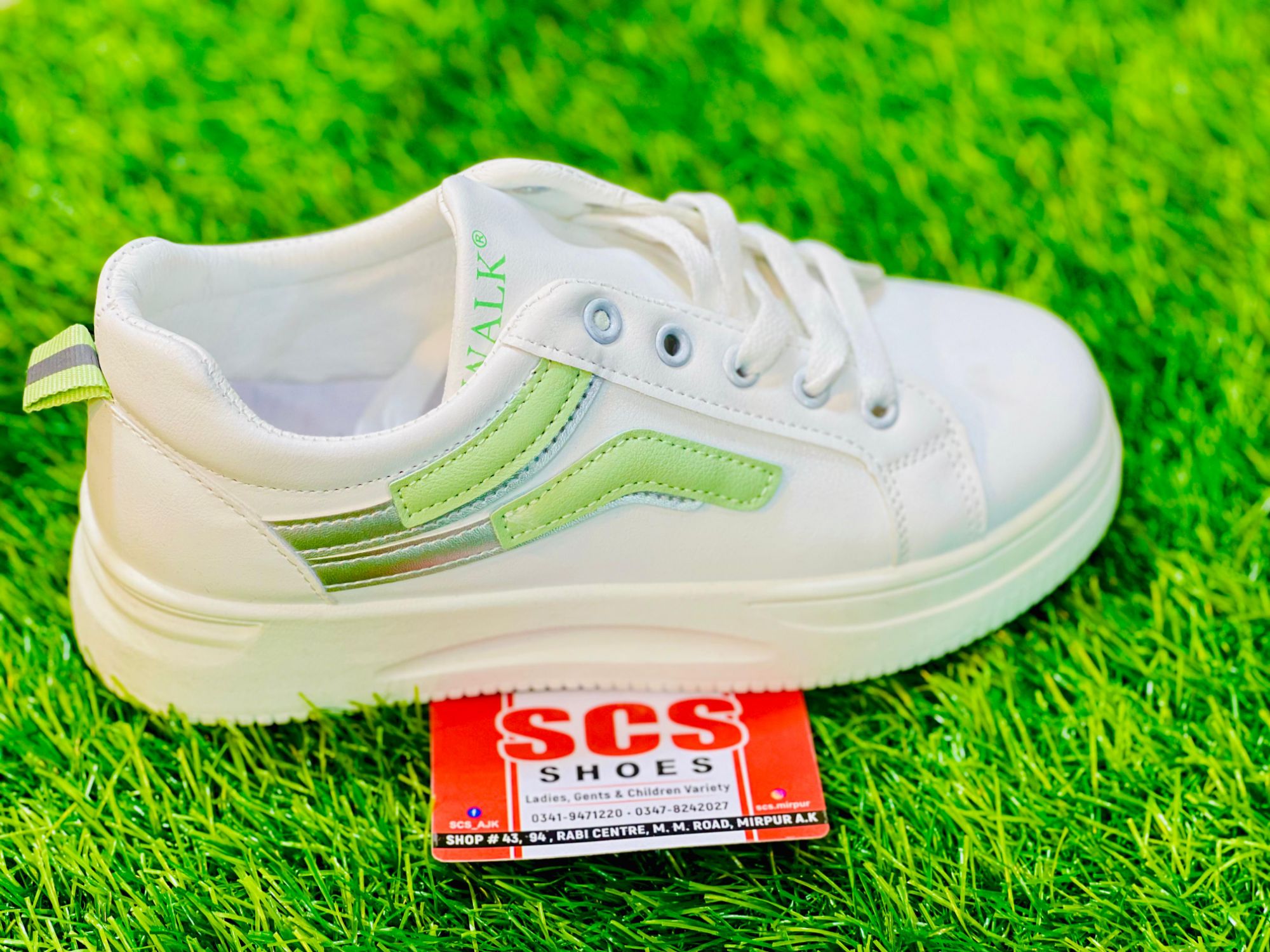 SCS girls uni college sneakers shoes