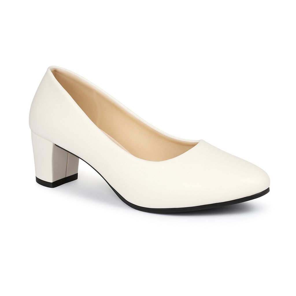European Fashion Classic Women Multicolor Low Heel Pumps & Court Shoes - Fashion Business Dress Shoes Oxfords Women Block Heel Pumps & Coat Shoes Model PB414