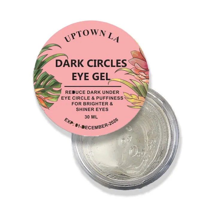 UPTOWN LA Dark Circles Under Eye Gel For Brighter and Shiner Eyes