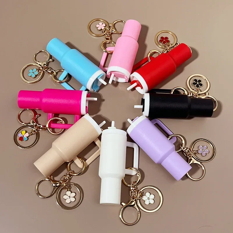 Mini Cup Keychain For Stanley Water Bottle Tumbler Cup Decoration