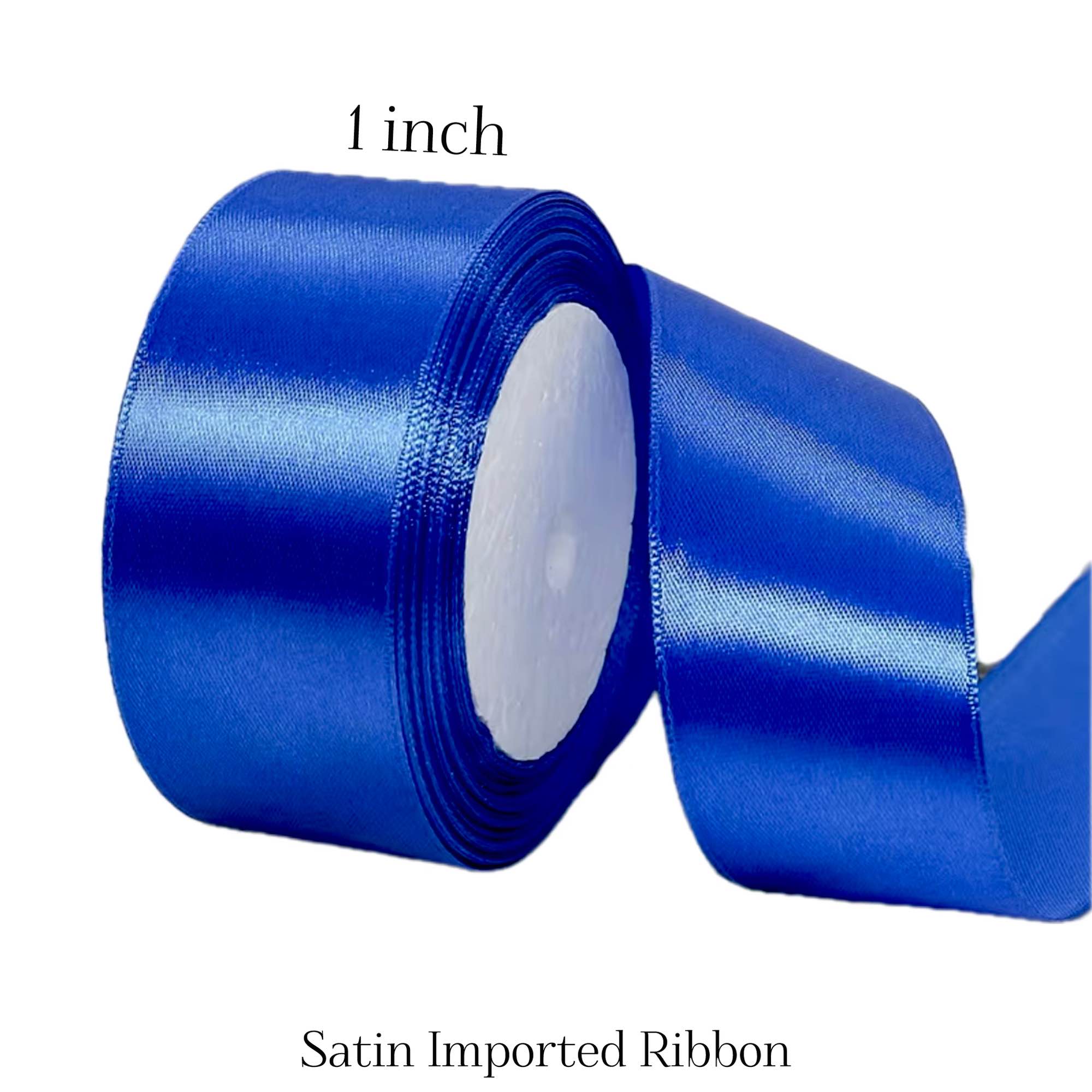 One Inch Ribbon Varigated 1 Inch Ribbon, 1 Inch Satin Ribbon 18 to 22 yards, Satin Ribbon, Ribbon ...