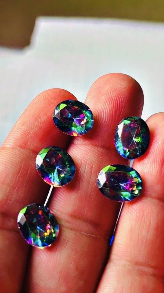 Multicolor Zircone stone  Premium Quality Zircone Stone - Shape/High Quality/Stone/Gemstone/Zircone Stone/Zircone Gemstone.