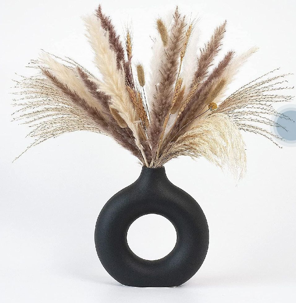 Handmade Doughnut Shaped Flower Vase Home Decor