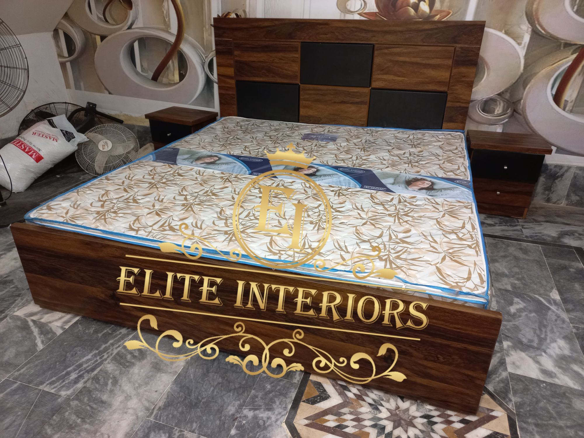 Elegant Double bed an contemporary design
