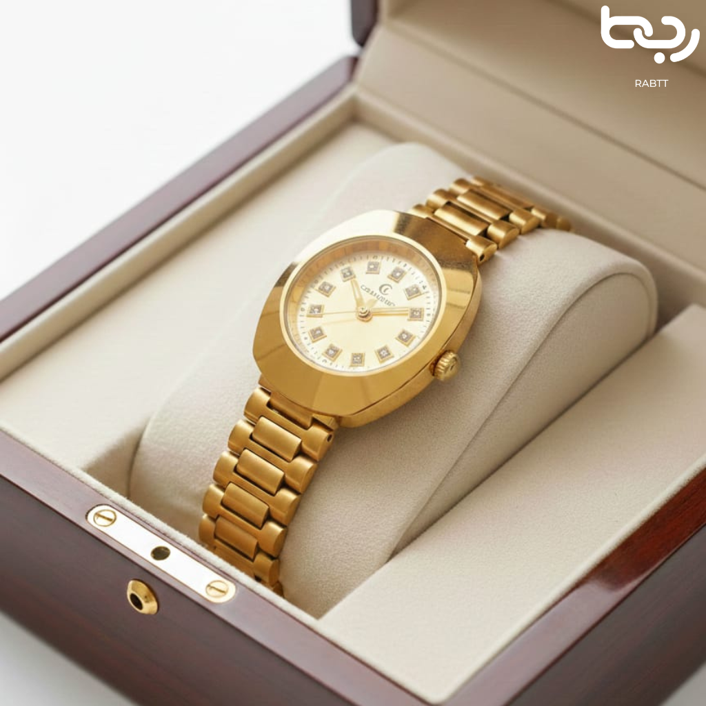 Elegant Wrist Watches for Women's Girls Water Resistant Watches Metal Made Watch Ladies Luxury Watch For All Season.