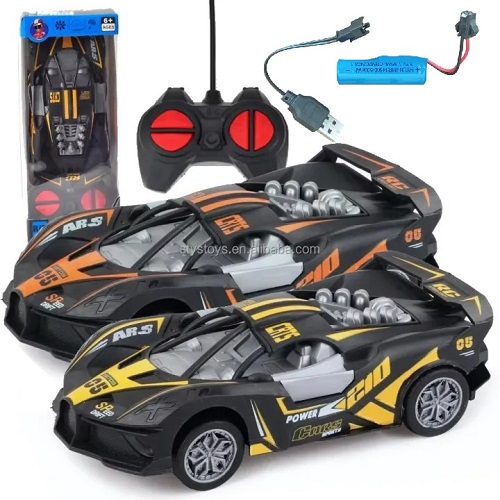 Rechargeable Four Channel RC Car | High-Speed Remote Control Car for Kids | 27 MHz Electric Car Toy for Boys & Girls | Durable Racing Car – Indoor & Outdoor Perfect Gift