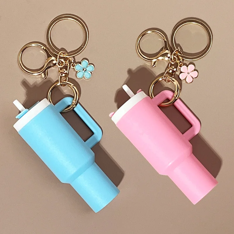 Mini Cup Keychain For Stanley Water Bottle Tumbler Cup Decoration