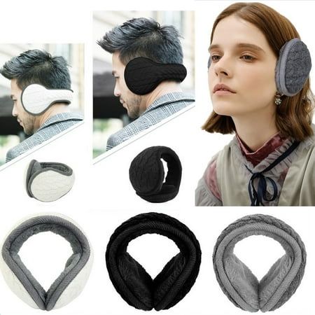 Winter Thicken Fur Earmuffs Men Women Velvet Ear Cover Outdoor Cycling Skiing Warm Plush Fleece Ear Muffs Antibruit Protector