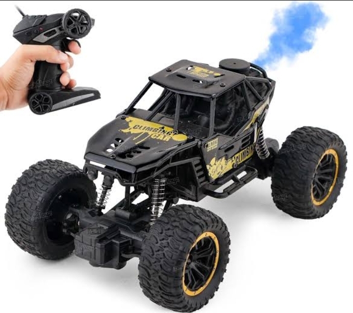 GAZA TOY SHOP Rock Crawler Electric RC Vehicles Alloyed R-C Car Remote Control Toy Cars Controlled Drive Off-Road Toys Off-Road Truck 4 Wheels Drive SUV Buggy Car