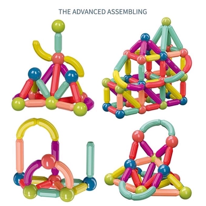 42pcs Magnetic Balls and Rods Set