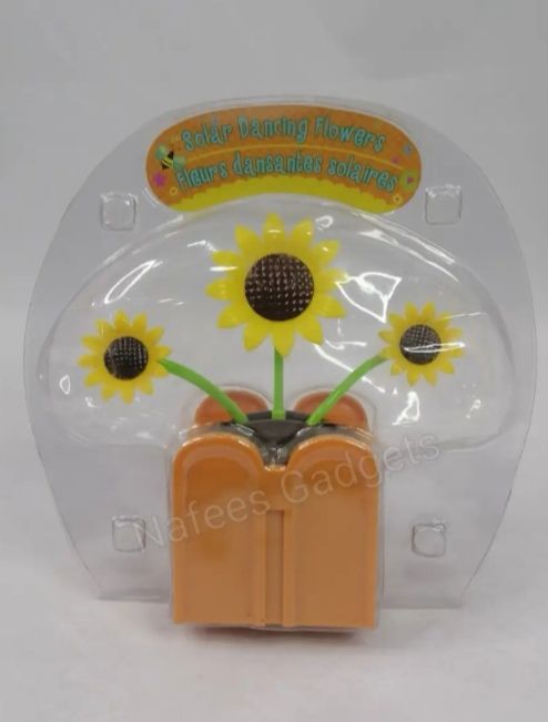 Solar Power Dancing Flower-swinging Animated Dancer Toy -Home and Car Decoration
