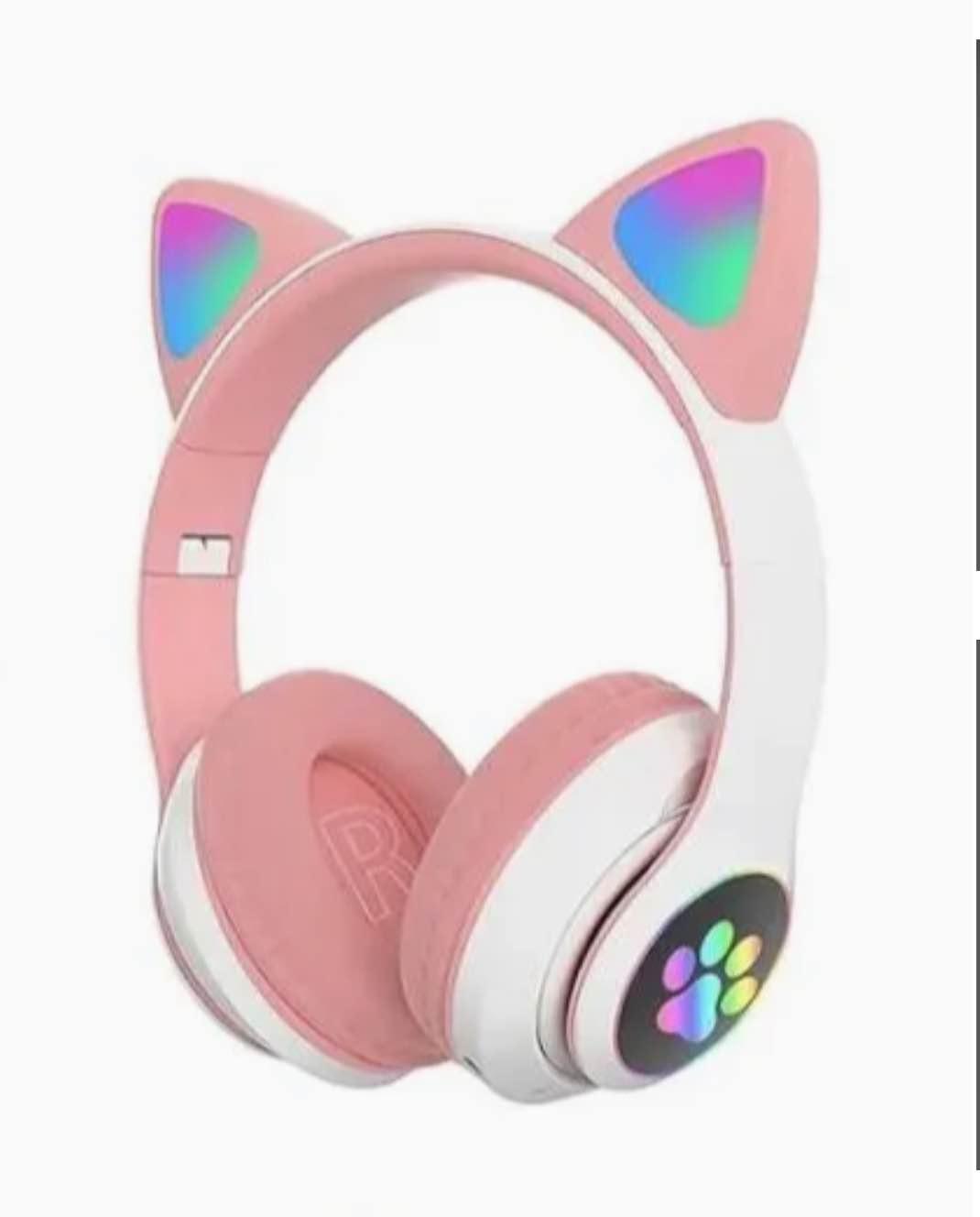 STN-28 Cat Wireless Headphones Bluetooth Over-Ear Headset with Cute Cat Ears