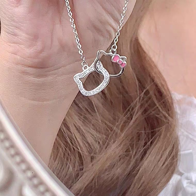 Hello Kitty  Pendant Fashion Chain Necklace for girls