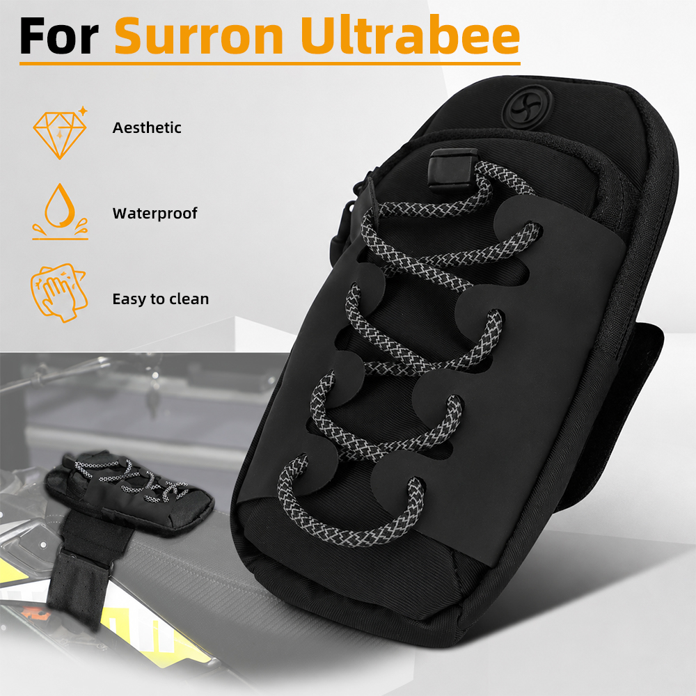 Battery Cover Phone Bag For Ultra Bee Sorron Lightbee Pack Storage Electric Dirt Bike Backpack Motorcycle Accessories Holder
